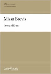 Missa Brevis SATB Choral Score cover